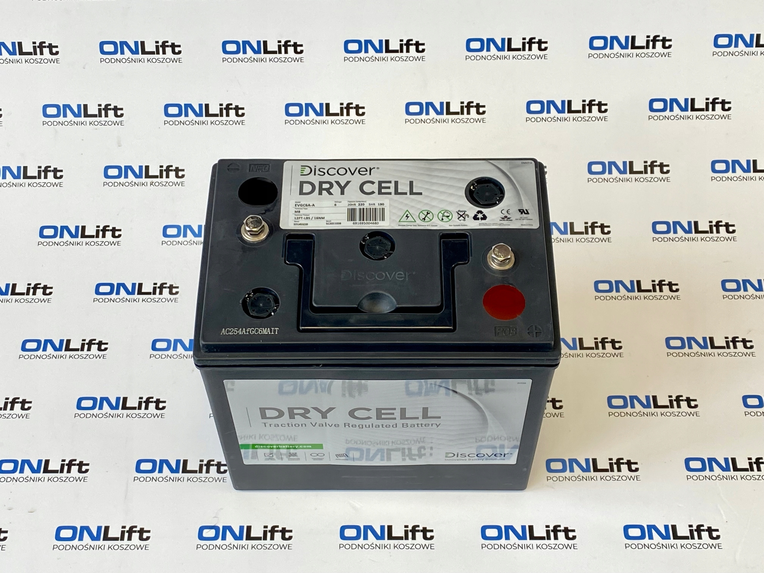 Аккумулятор Discover AGM 6V-ONLift