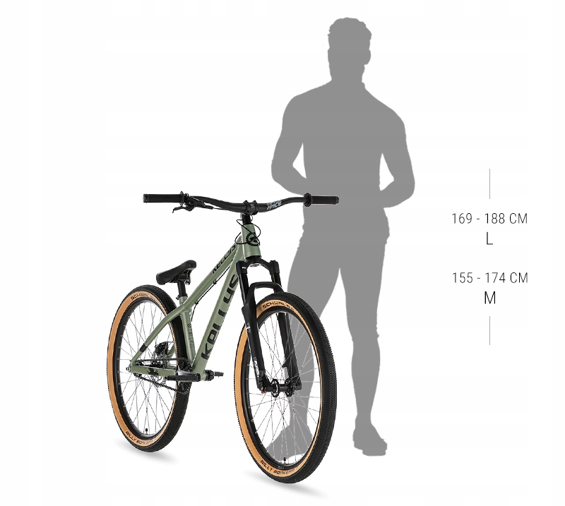 KELLYS DIRT WHIP 10 RAW rama L Rozmiar ramy 13 cali