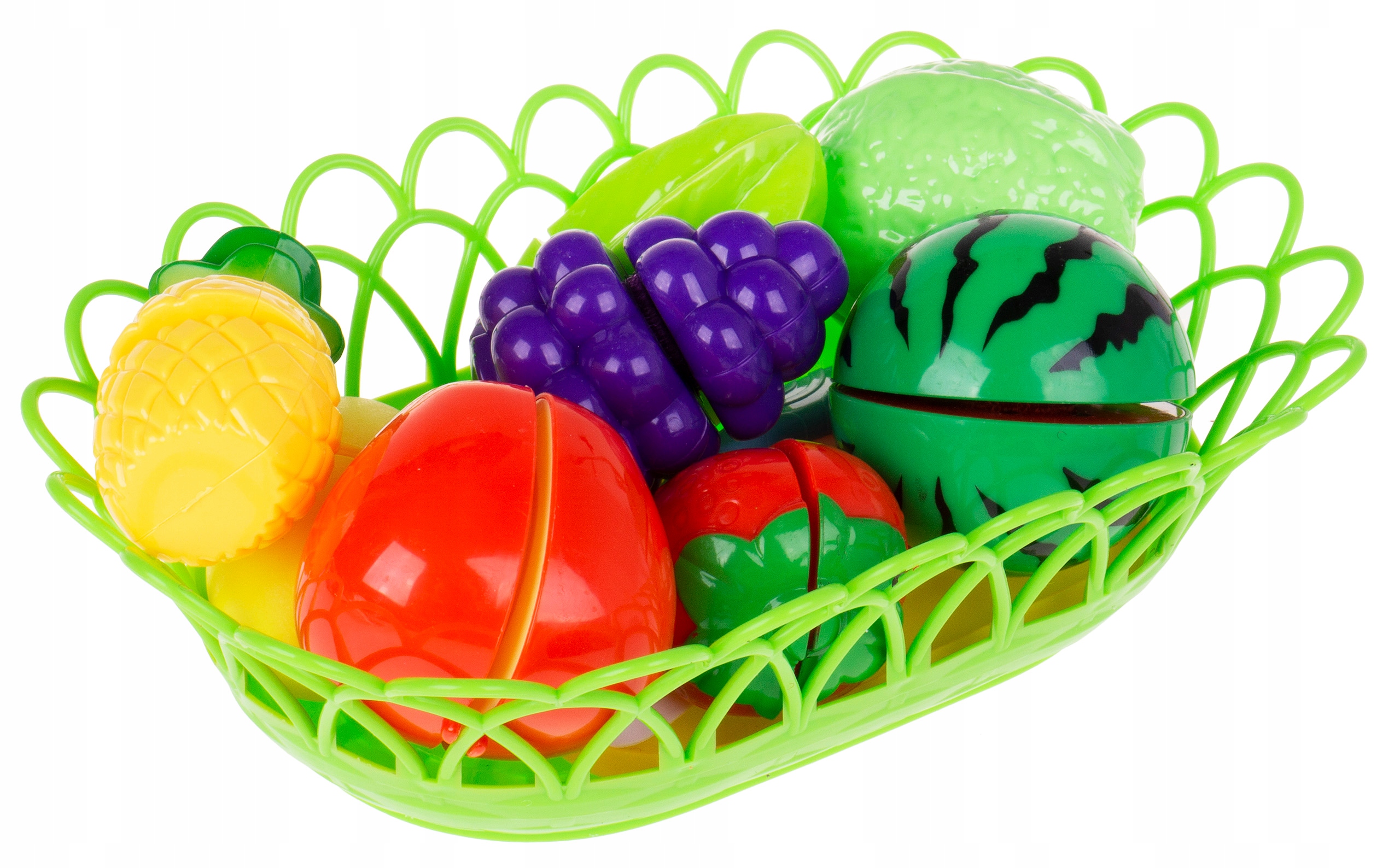 

Owoce Do Krojenia Deska Sztućce W Koszyku 21 El