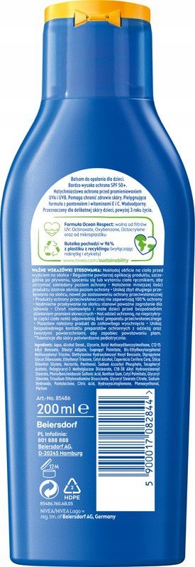 Nivea Sun balzám Spf 50 pro děti 200 ML