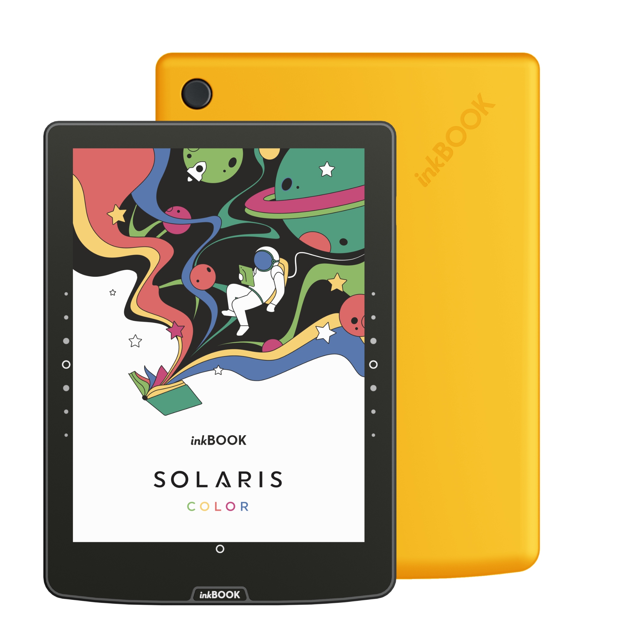 inkBOOK Solaris Color Yellow z aplikacjami Legimi, EmpikGo, Kindle