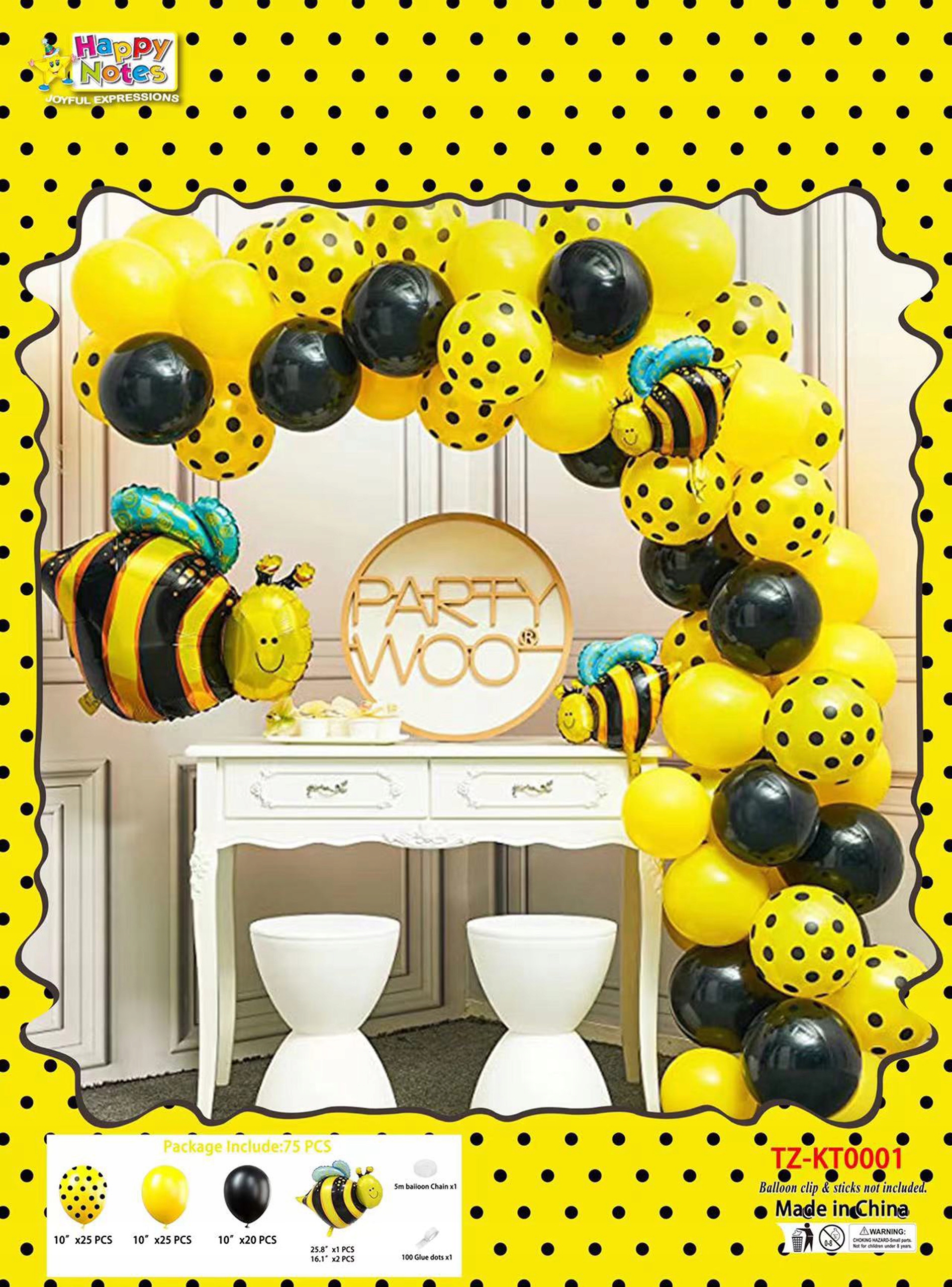 

Girlanda Balonowa Balony Urodzinowe Żółte Pszczoły