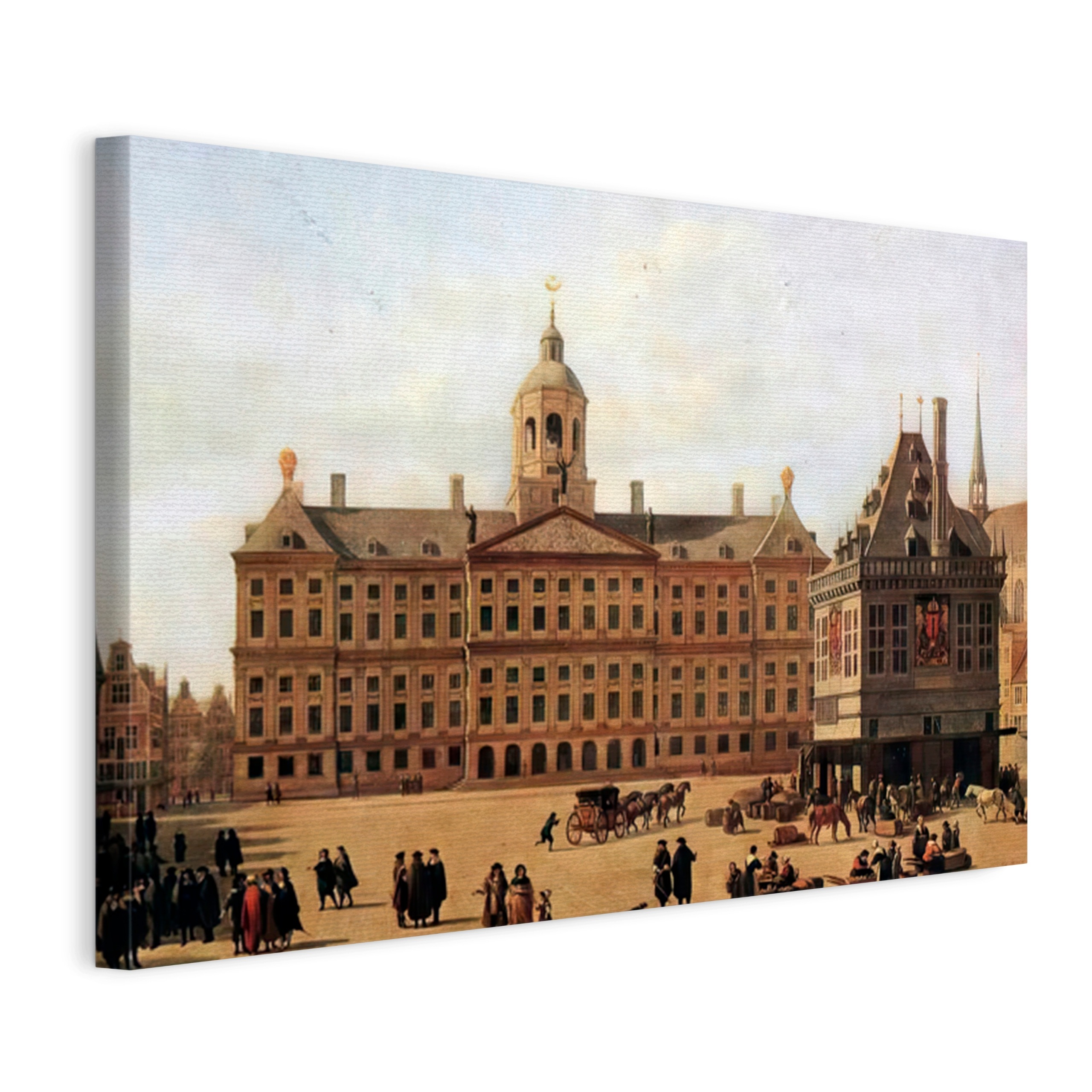 Obraz Na Plátne Gerrit Adriaensz. Berckheyde Dam Plac, Amsterdam 120x80
