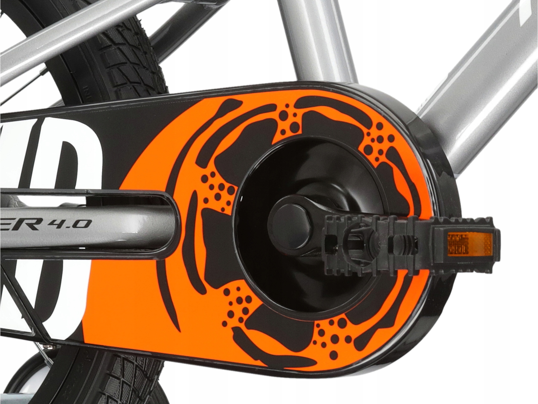 Szary rower dziecięcy KROSS RACER 4.0