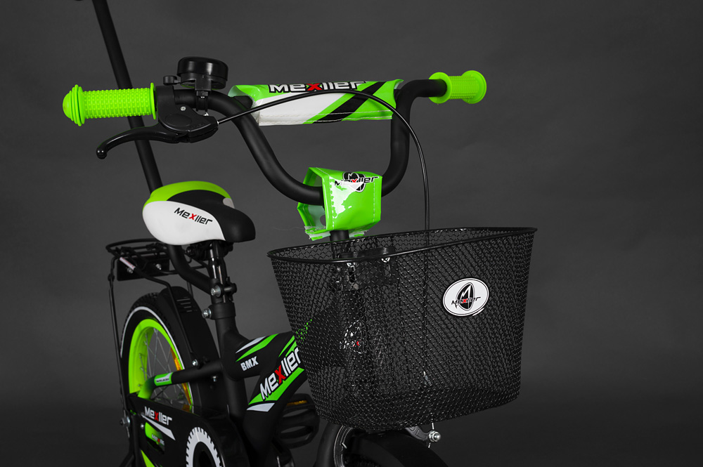 Rowerek dziecięcy Mexller BMX 16" + prowadnik Model BMX