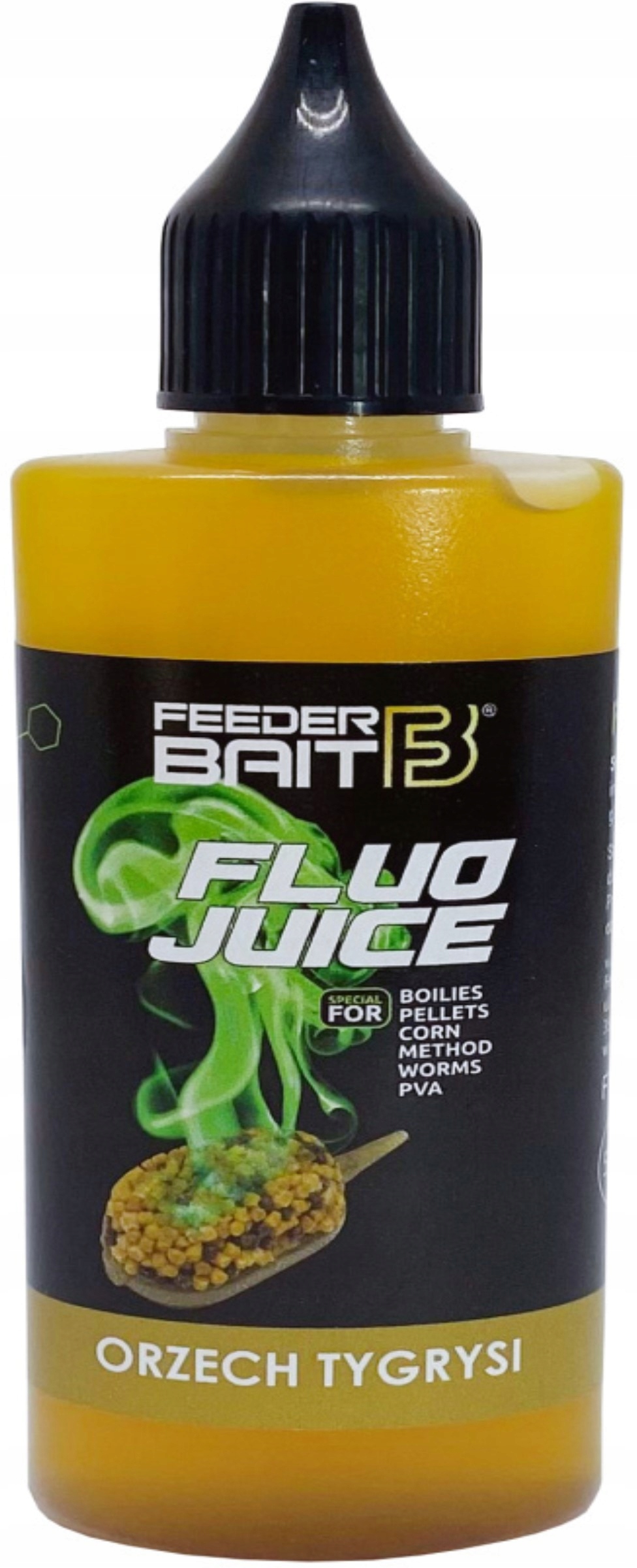 Feeder Bait Fluo Juice Orzech Tygrysi method feeder booster 50ml
