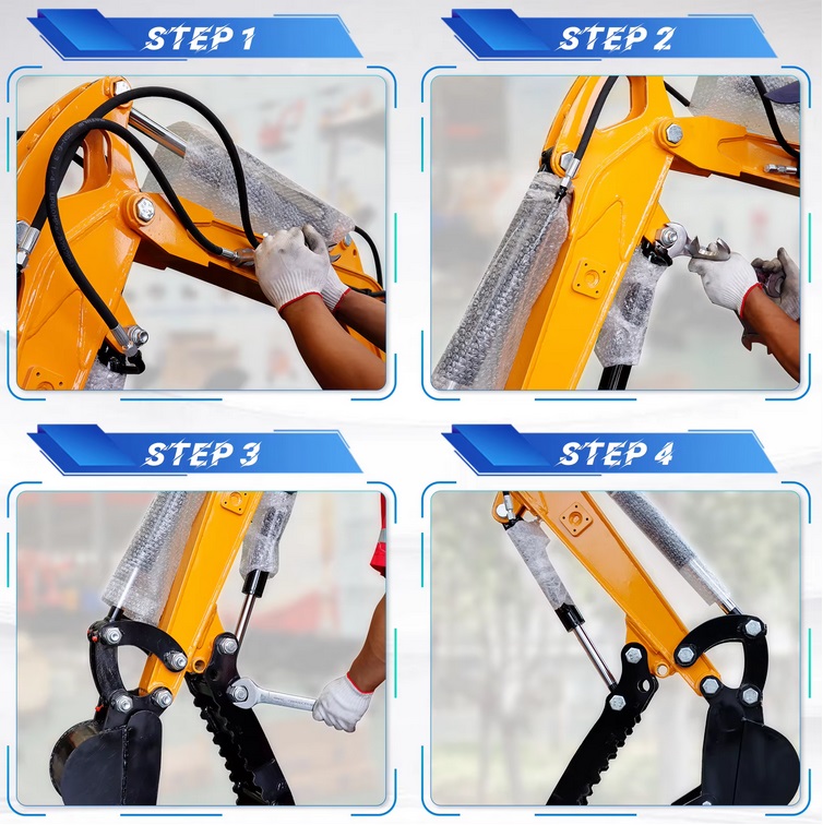 NOWY KCIUK Chwytak HYDRAULICZNY MINIKOPARK Kingway GG Berger