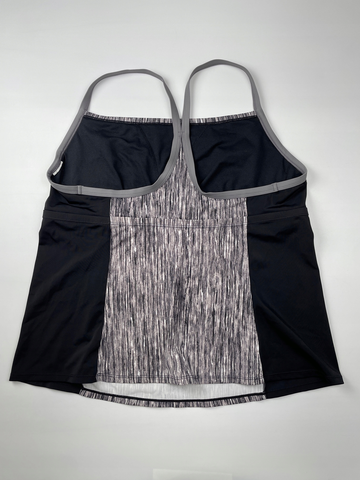 Bluzka kąpielowa tankini top czarno-biały basic NIKE r. XL Płeć kobieta