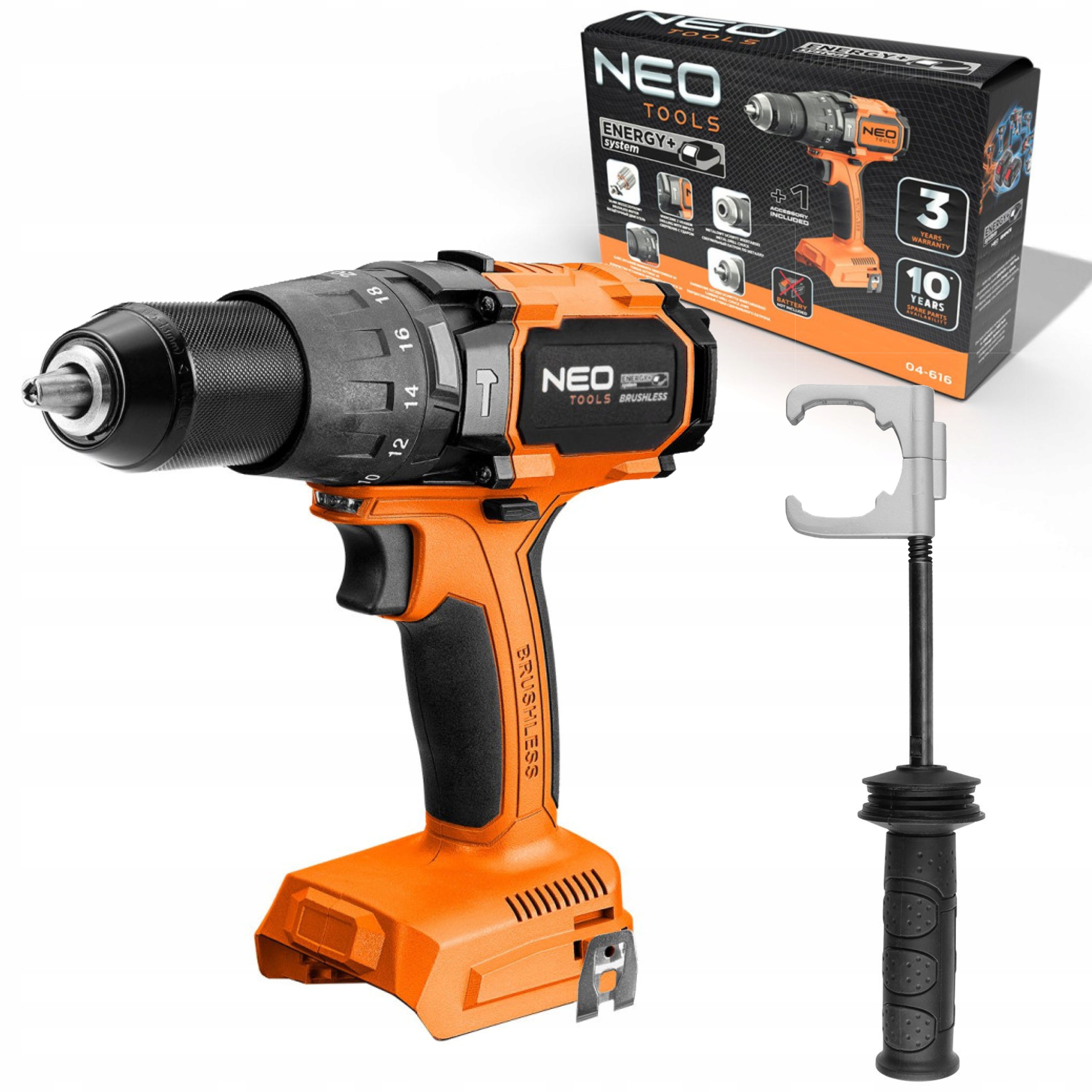 Neo Tools Aku Vrtačka S Příklepem 100 Nm Energy+ Solo