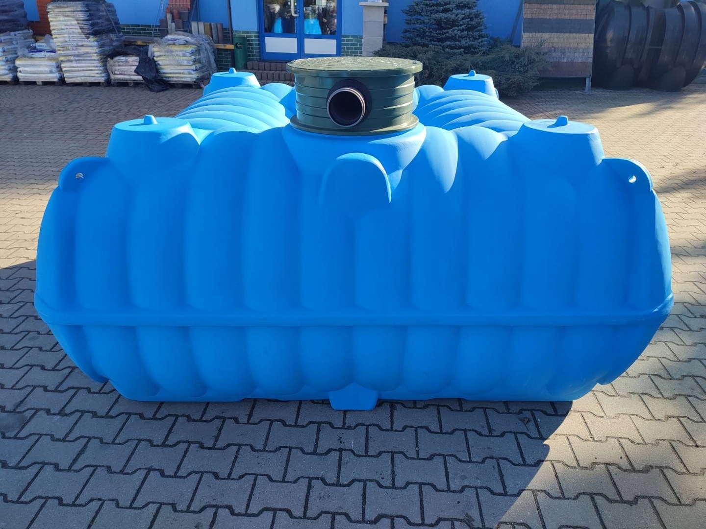 Zbiornik na deszczówkę BOLT 7000 l MARSEPLAST Waga 180 kg