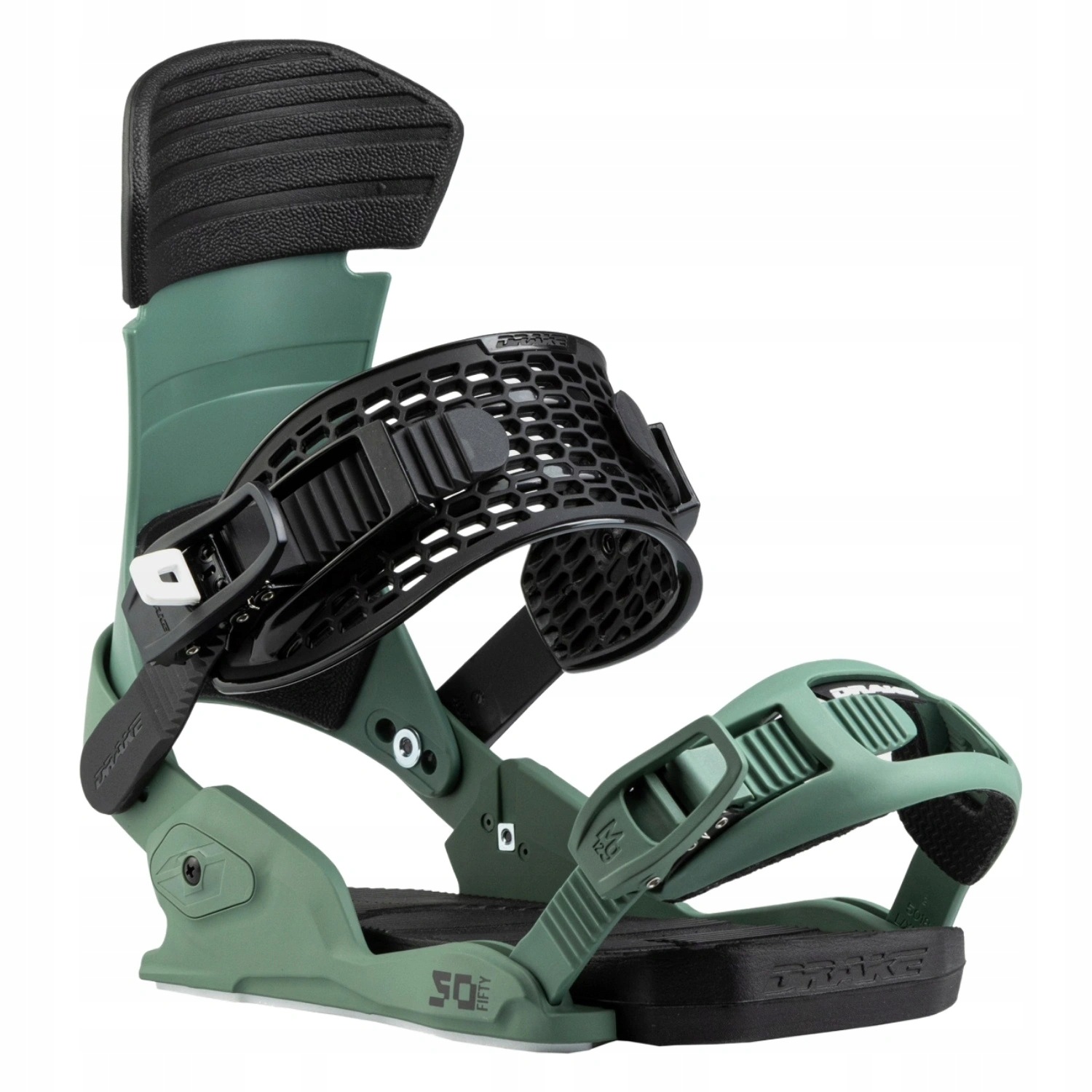 Wiązania snowboardowe męskie Drake Fifty zielone r. XL 44-49