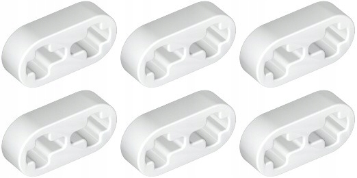 

Lego Technic 41677 Liftarm 1x2 biały (3g) 6 szt