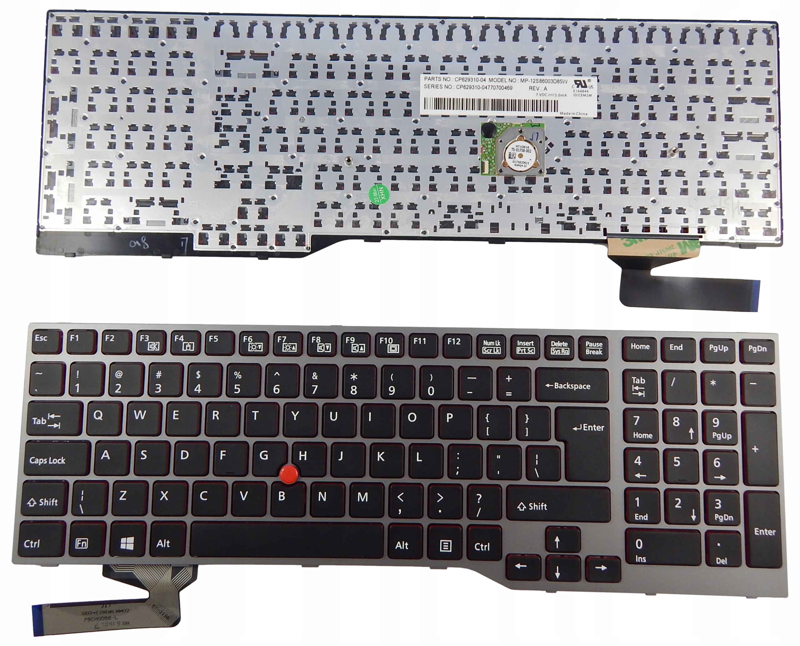 

Klawiatura do Fujitsu Siemens E753 E754 E756 /ps