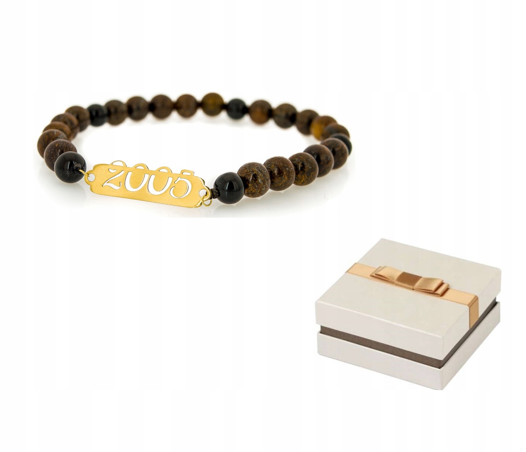 Zlato 585 Zlatý náramek pro muže k 18. narozeninám 14 karátů BZ77