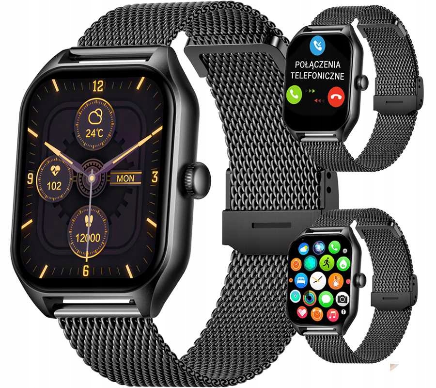 Zegarek Smartwatch Rubicon Sms Kroki Polskie Menu