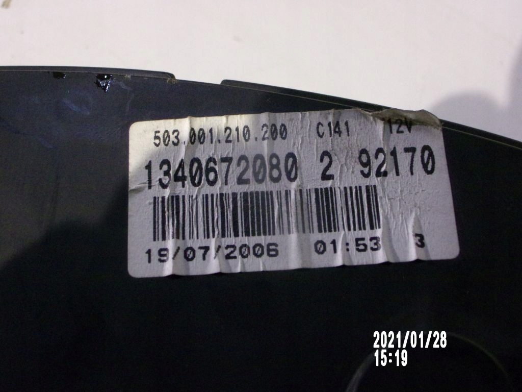 Citroen Jumper III dials dials 1340672080