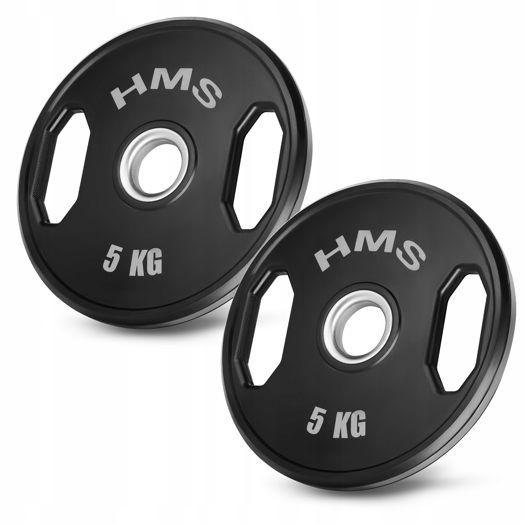 Olympijský Talíř Pogumovaný 2x5kg Hms Olympijské Talíře Gumované