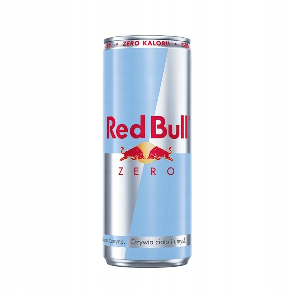 48 Sztuk Red Bull Drink 250ML Zero Puszka Kk