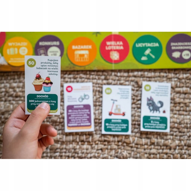 MAŁY INWESTOR KAPITAN NAUKA GRA RODZINNA PLANSZOWA Typ Podstawa