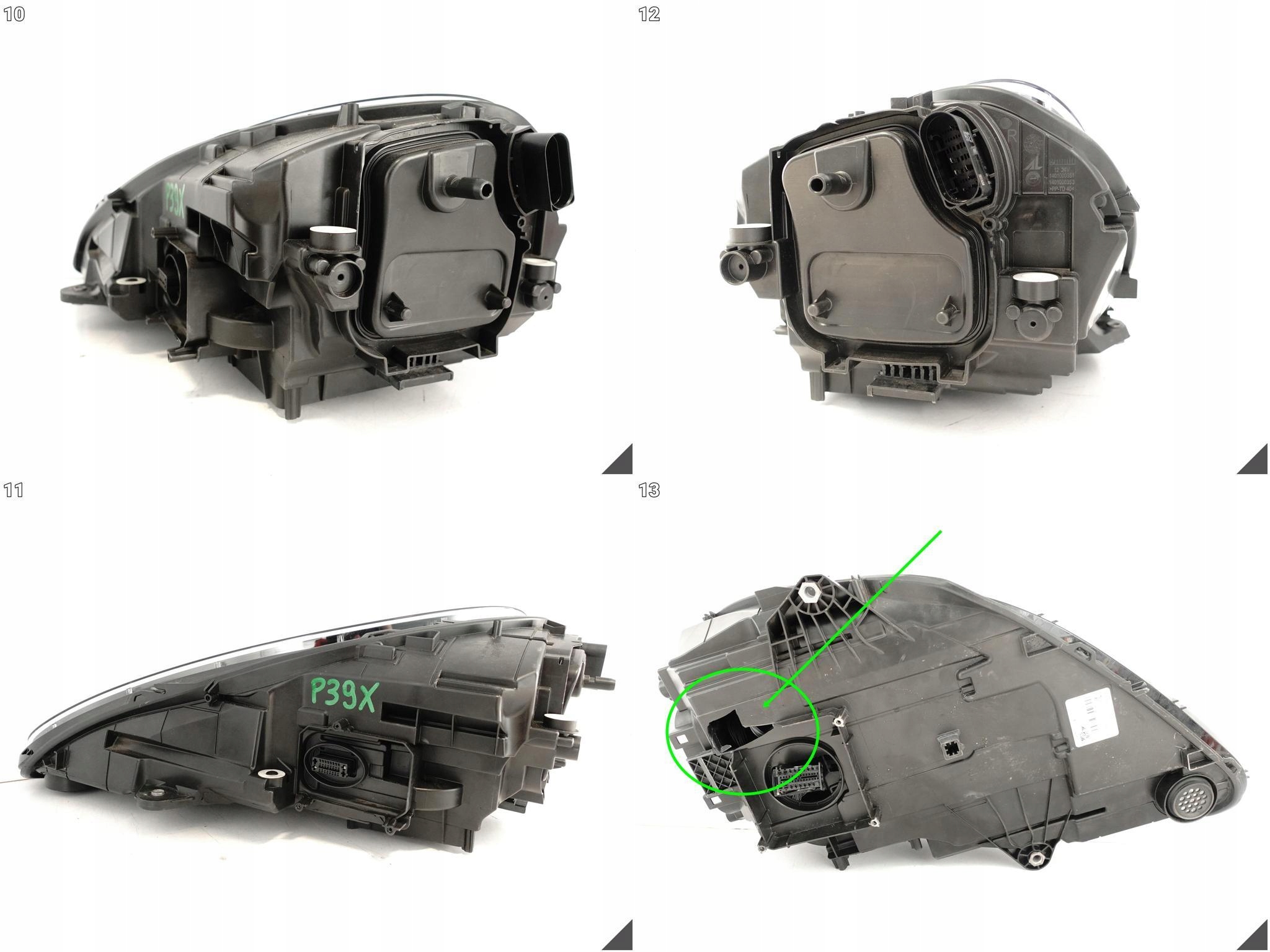 PORSCHE MACAN 95B LIFT 18- light EXCL FULL LED right front EUROPA black