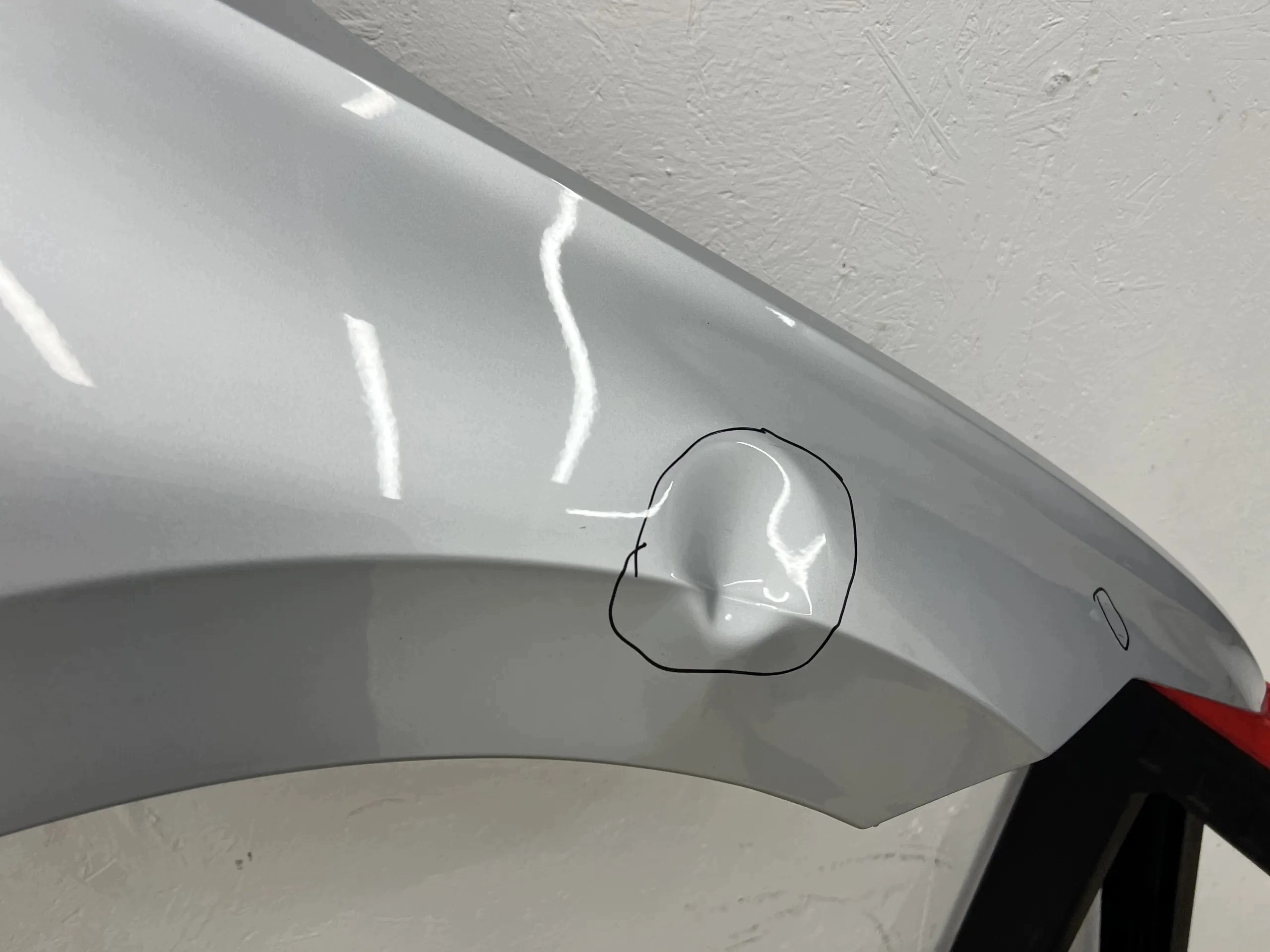 VOLKSWAGEN VW GOLF VIII 8 5H fender right front front LA7W ORY paint