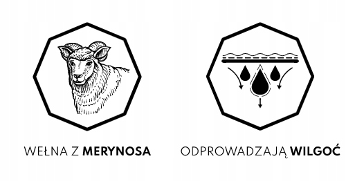 Skarpety BLACK PEAK LIGHT wełna merino ca 43-46 Kod producenta Black Peak