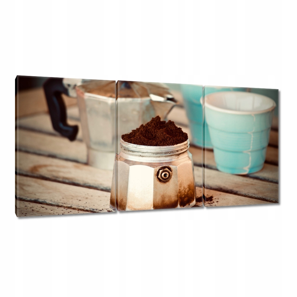 

Obrazy 120x60 Kawa Kawka Coffee Kaffe
