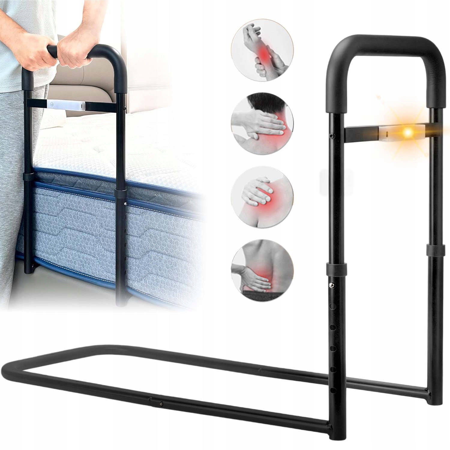 Uchwyt Do Wstawania Z Łóżka Podpórka Poręcz Barierka Do Łóżka Dla Seniora