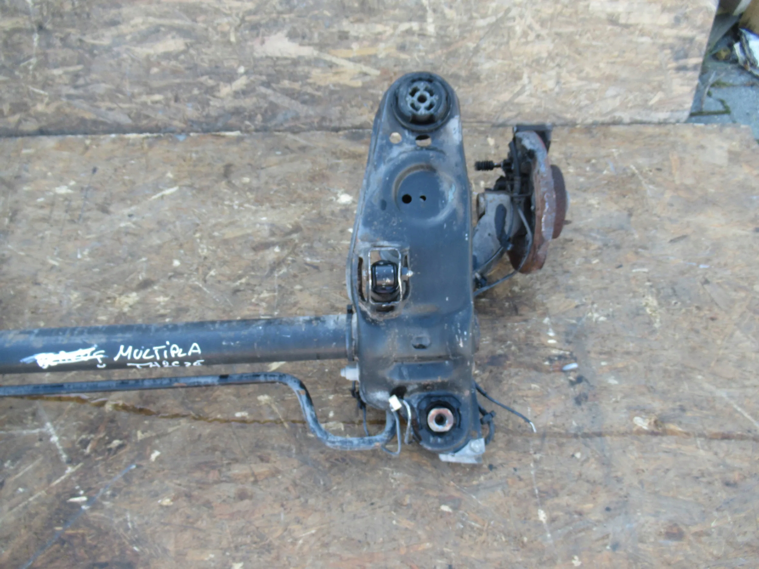 Oś tył Fiat Multipla Tarcze Typ samochodu Samochody osobowe