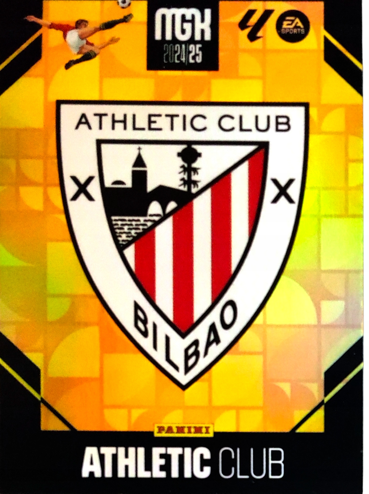 Panini Megacracks 2024-2025 Logo Club Badge 37 Escudo Athletic Bilbao