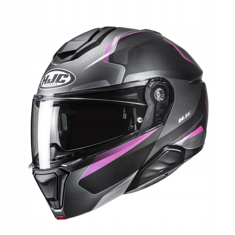 Motocyklová Prilba Hjc I91 Felio Grey Pink M