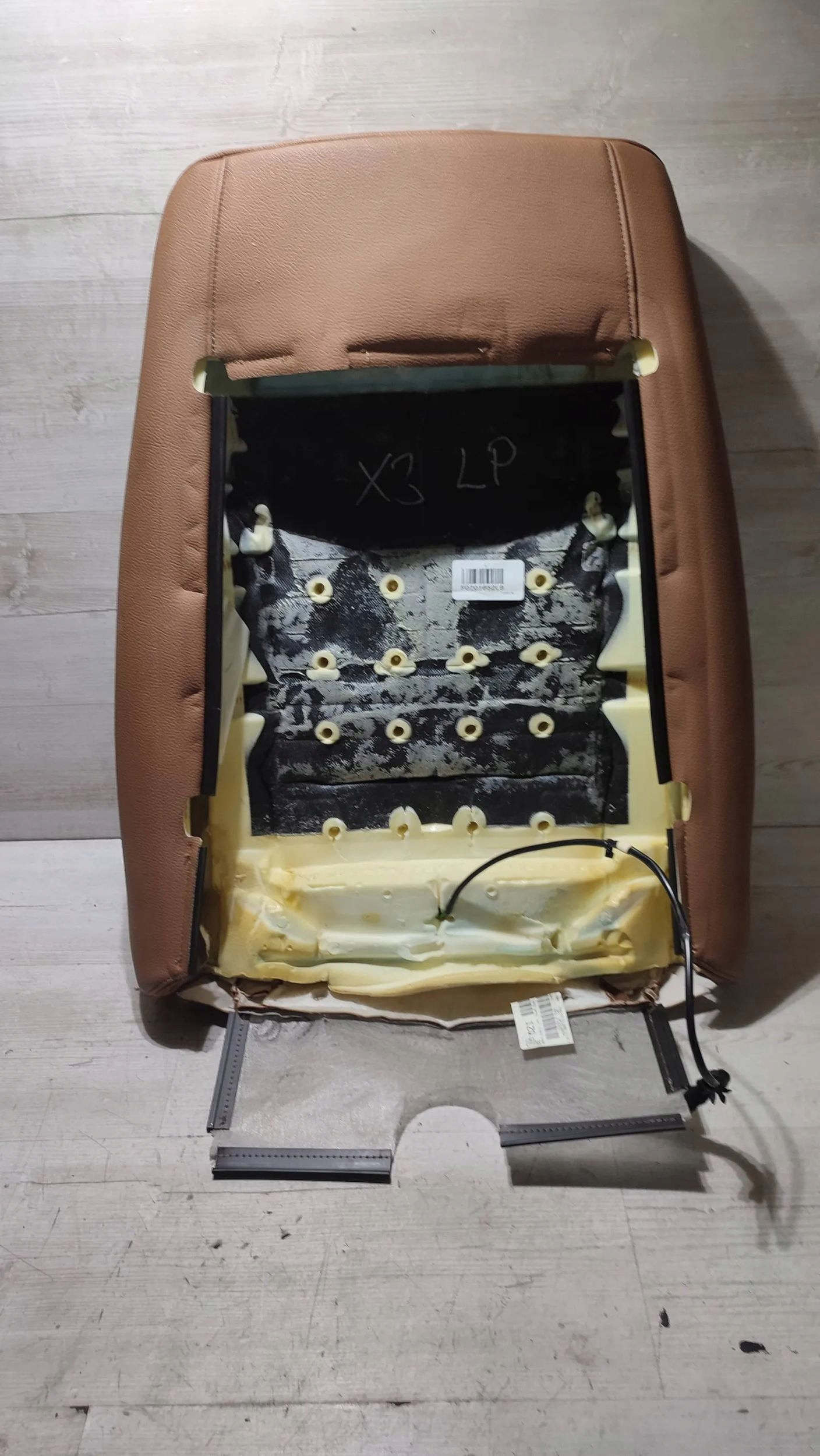 BMW X3 F25 2015 front side left side seat oparcie