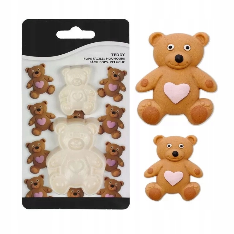 Wykrawacz Forma Do Masy Cukrowej Miś Misie 2 szt 12365672910 Allegro.pl