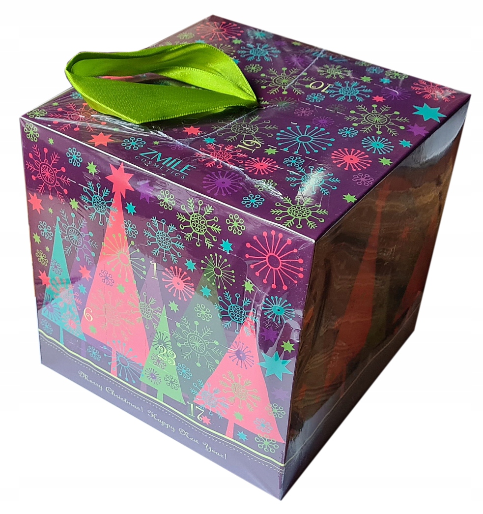 Адвент-календарь Zmile Cosmetics Cube, домик, 24 средства косметики — фото 2
