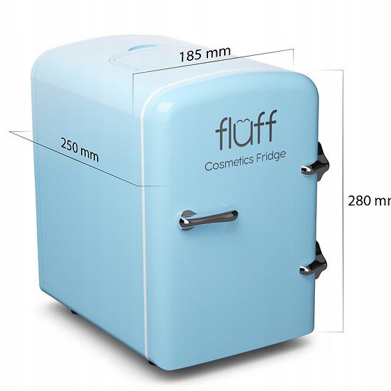 Fluff Lodówka kosmetyczna Cosmetics Fridge Bluec