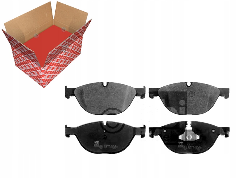 FEBI КОМПЛЕКТ КОЛОДОК ГАЛЬМІВНИХ 34116775318 34116