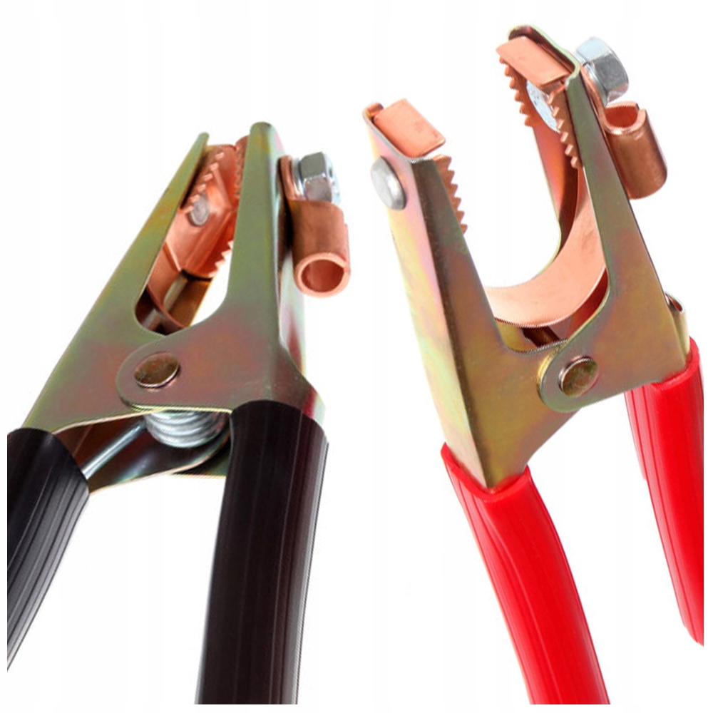 Mocne Zaciski Żabki Kabla Rozruchowego Spawarki Prostownika Krokodylki 900A