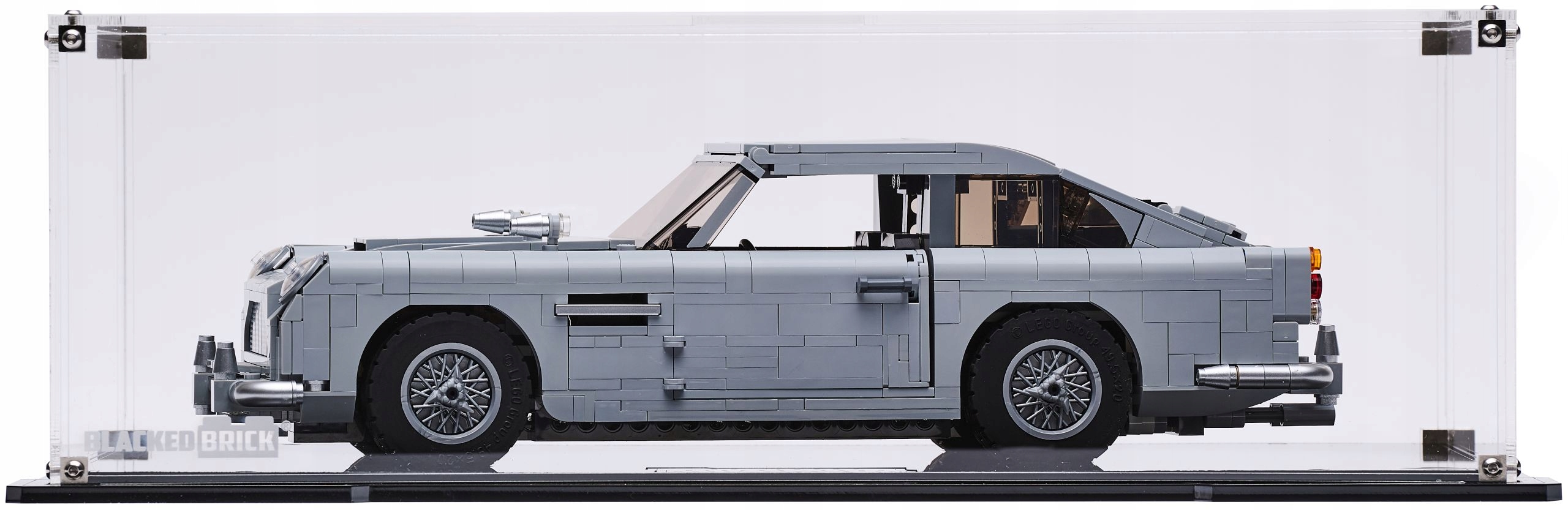 Vitrína Blacked Brick pre Lego 10262 Creator Expert Aston Martin DB5