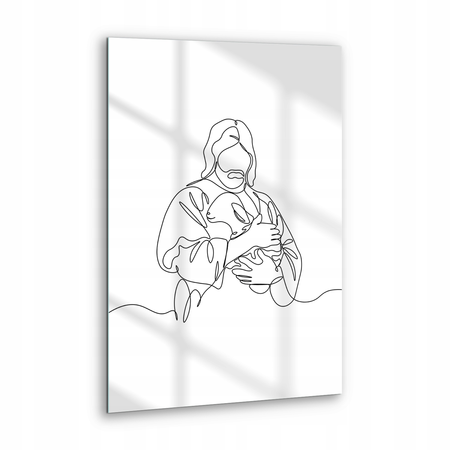 Nástěnný obraz Dekor Ježíš Dobrý Pastýř Line Art