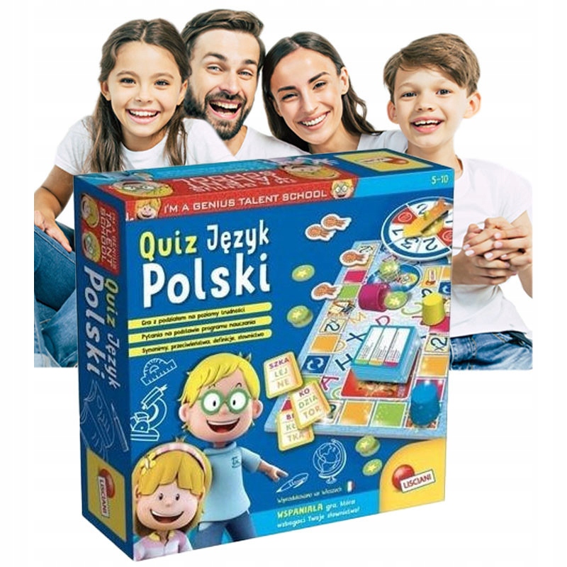 Quiz Język Polski Najlepsza Gra Edukacyjna dla Najmłodszych Dziecięca Gra