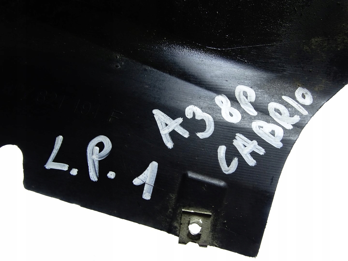 mudguard left front left front AUDI A3 8P CABRIO 8P7821191F