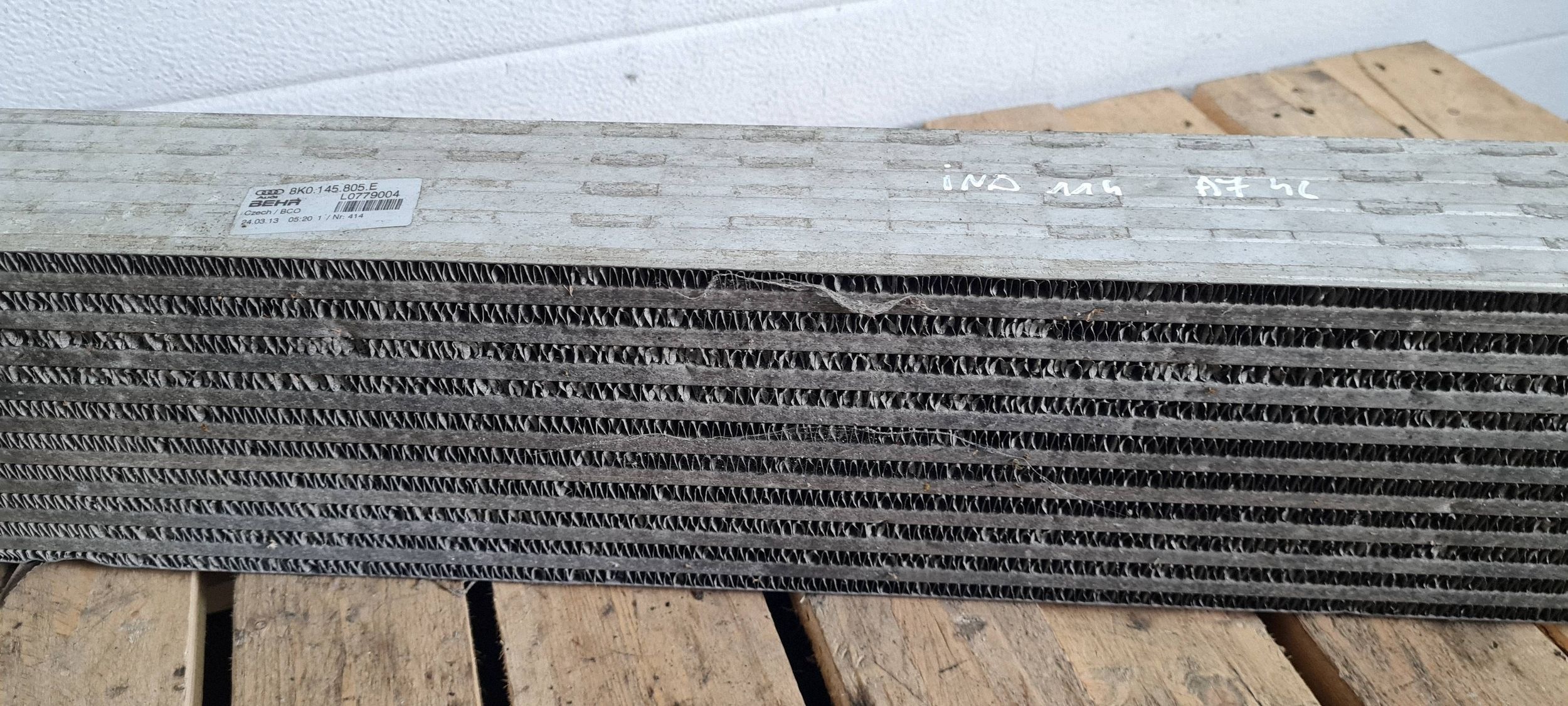 A7 4G radiator intercooler 3.0 TDI 8K0145805E A4 B8 A5 A6 C7 4G Q5 8R
