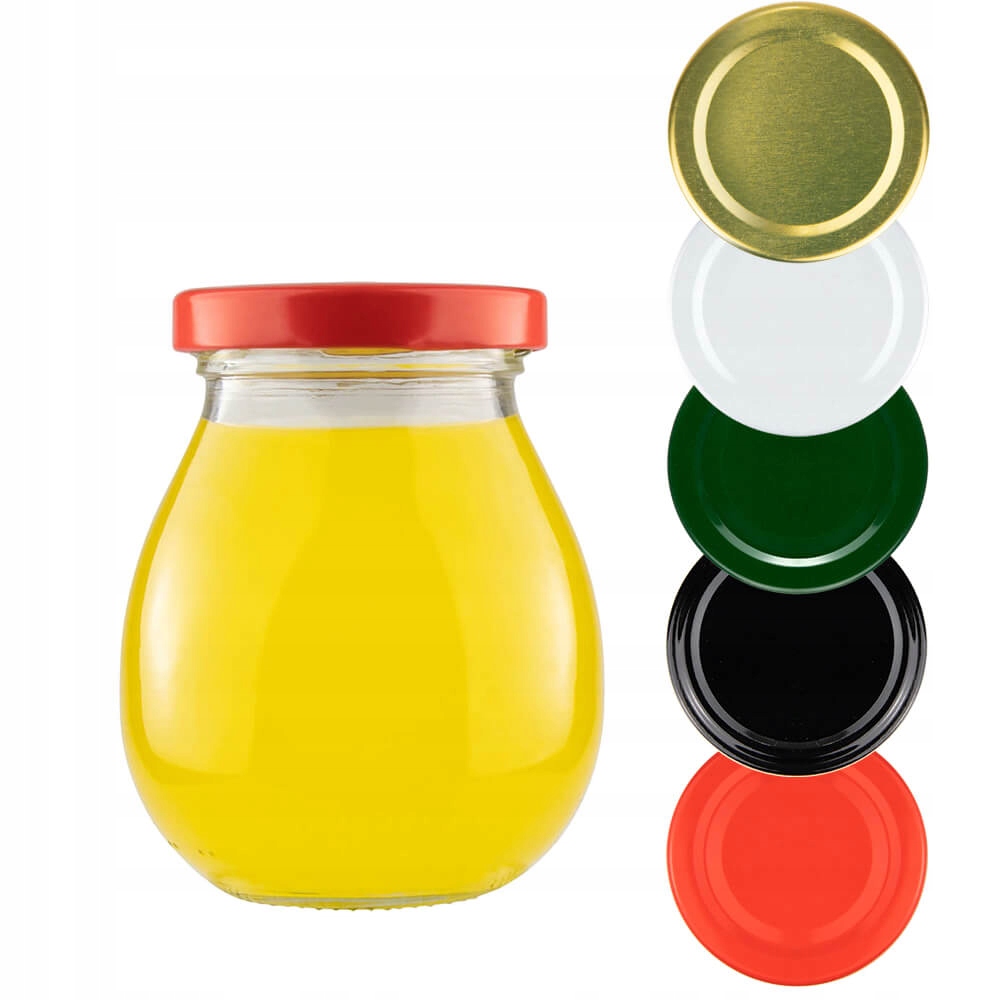 

5sztuk Słoik Majo 245ML Z Zakrętką Miód Dżem