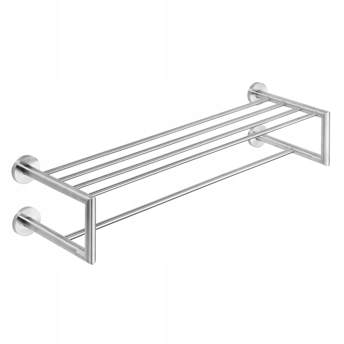 Bemeta Neo Dvojitý vešiak na uteráky s lištou 600 mm 104205105 K