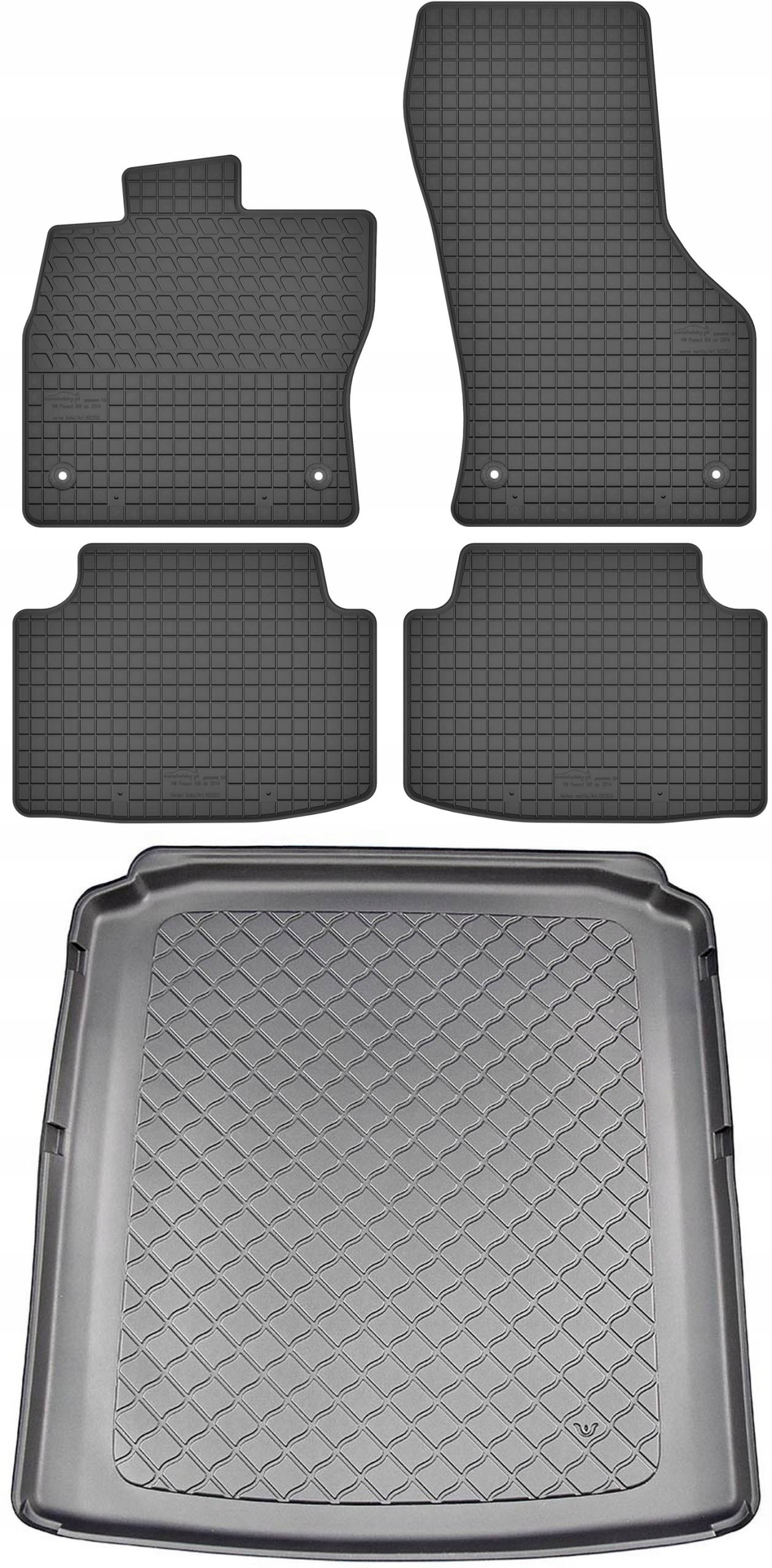 Škoda Octavia IV Kombi od roku 06.2020 Sada Koberce batožinový priestor