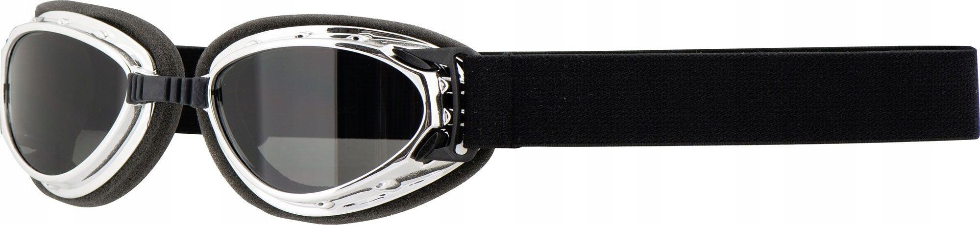 

Gogle motocyklowe Helly Hurricane 2 chrom Dymione