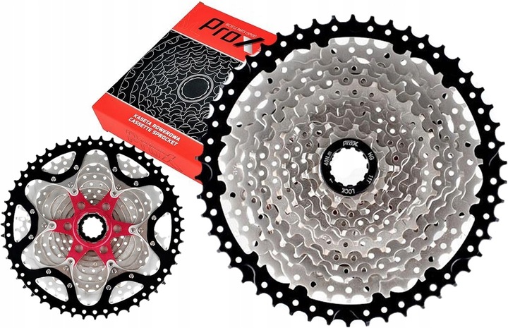 Kaseta Rowerowa 11 rzędowa 11-50T Niklowana Prox