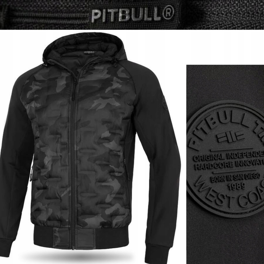 KURTKA MĘSKA PIT BULL JESIENNA PRZEJŚCIOWA PITBULL