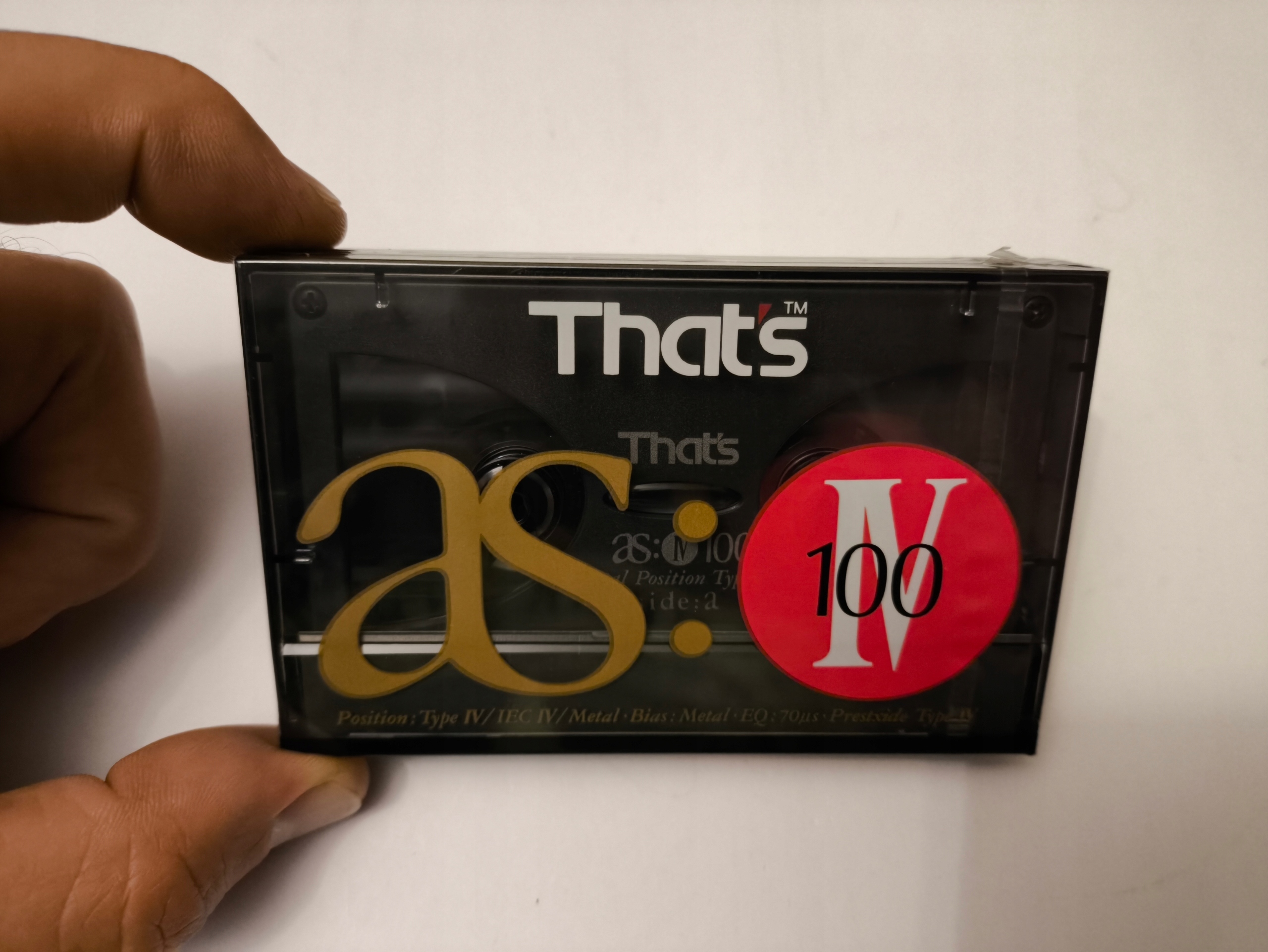 That's AS:V100 As:iv 100 As IV kov Japonsko Nos fólie $189