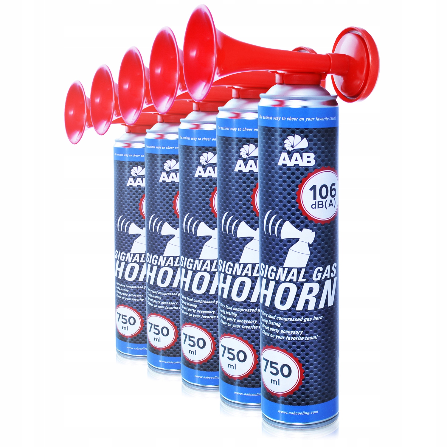 

Aab Gas-horn Bardzo-głośna Trąbka Na Gas 750-ml x5